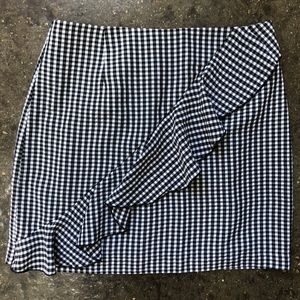 H&M gingham skirt